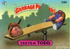 Teeter TODD Funny Decal Name Sticker
