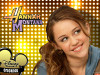 Hannah Montana D Channel Sticker Miley Cyrus