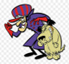 wacky races muttley dick dastardly sticker 2