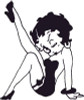 Betty Boop Decal 4
