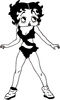 Betty Boop Decals 11