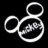 Mickey Face Logo Decal Sticker