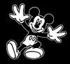 Mickey Jump Decal Sticker