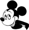 Mickey Mouse Diecut Decal 22