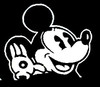 MICKEY MOUSE WAVE Decal Sticker