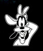 Goofy Peace Decal Sticker