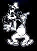 Goofy Tagging Decal Sticker