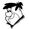 Fred Face Decal 647F
