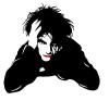 cure robert smith sticker 2