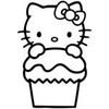 HK Cupcake Sticker 2