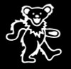 Grateful Dead Bear Band Decal