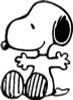 Snoopy Play with Me Decal