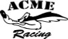 ACME RACING WILE COYOTE AUTO DECAL left