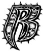 Ruff Ryders Grizz Band Logo  Decal