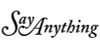 Say Anything Band Vinyl Decal Sticker