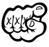 Straight Edge FIST Band Vinyl Decal Stickers