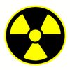 Radioactive vinyl decal 610