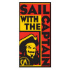 Captain Morgan Rum RECTANGLE BOOZE STICKER