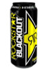 RS BLACKOUT energy drink can shaped sticker