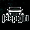 jeep GIRL decal jeeper