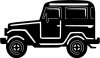 Jeep Hard Top Decal