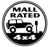 mall rated 4X4 DECAL