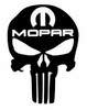 Punisher Skull MOPAR Decal