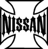 nissan cross outline decal