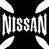 nissan cross solid decal