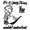 It's a Jeep Thing decal 740