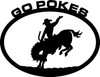 Go Pokes cowboy western decal103
