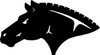 Horse Head 1 cowboy western decal
