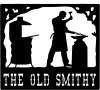 old smithy cowboy western decal
