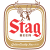 stag beer logo sticker