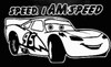 Cars Lighting Decal Sticker