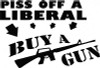 Buy a Gun Diecut Decal