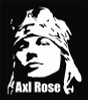 Axl Rose Die Cut Vinyl Decal Sticker