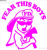 FireFighter Diecut Decal 04