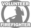 Volunteer Firefighter Decal