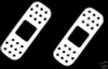 Band-Aids Funny Humor Diecut Decal 08