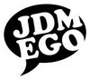JDM EGO die cut decal