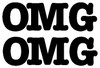 OMG Sticker