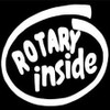 Rotary Inside Diecut Vinyl Decal Sticker