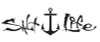 SALT LIFE anchor water life hawiaan CAR DECAL
