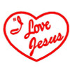 I Love Jesus Decal 20s