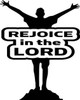 Rejoice Vinyl Sticker 1885