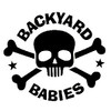 backyard Babies Skull Die Cut Vinyl