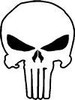 Comic Book Sticker Punisher 2