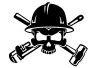 Pipewrench Sledge Hammer Skull