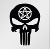 Punisher Skull Pentagram